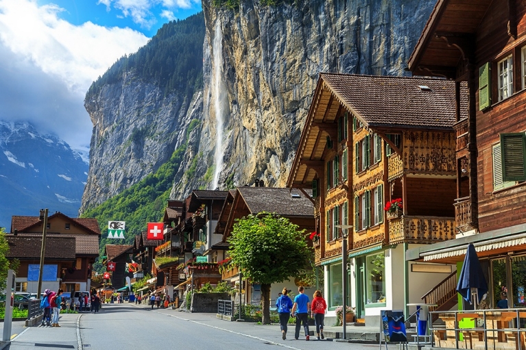 Lauterbrunnen Town